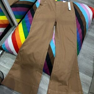 new Chico's Brown Wide-Leg Pants